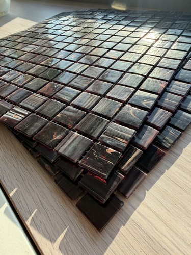 Glass mosaic tiles - glass,