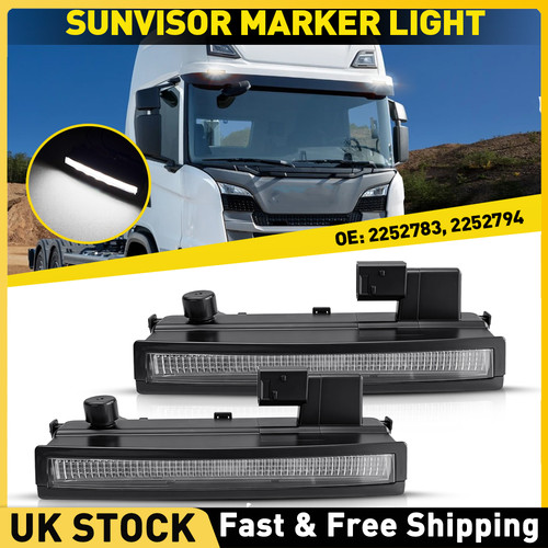 Pair led sun visor clearance - sun,