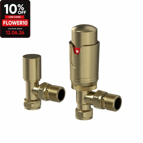 Radilux angled brushed brass - radilux,