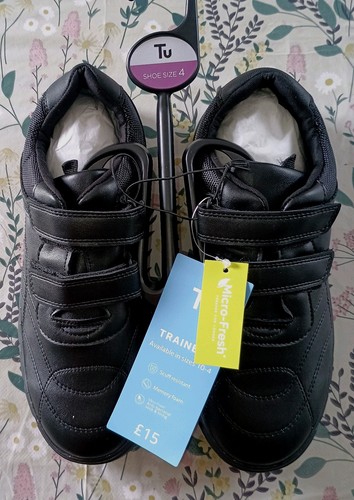 Boys black shoes trainer style - shoes,
