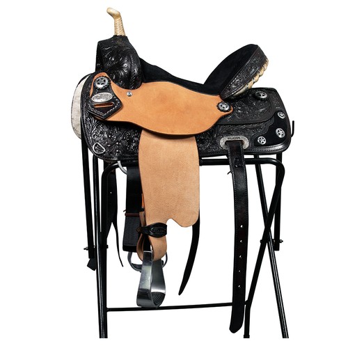 Hilason hand tooled leather - hilason, hand-tooled
