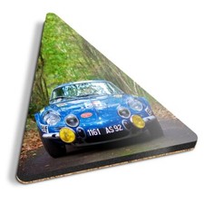 1x Triangle Coaster - Fancy 1969 Alpine Rally Car #3009