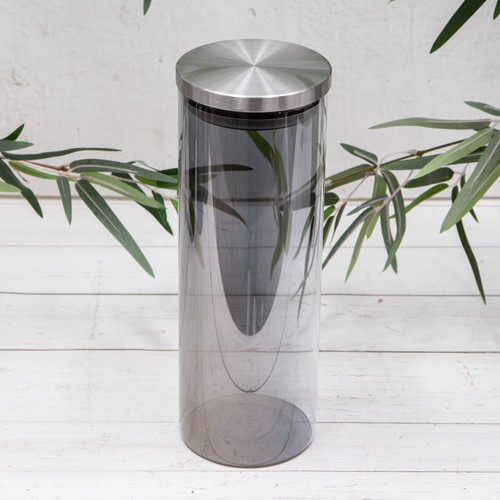 Grey glass silver - grey,