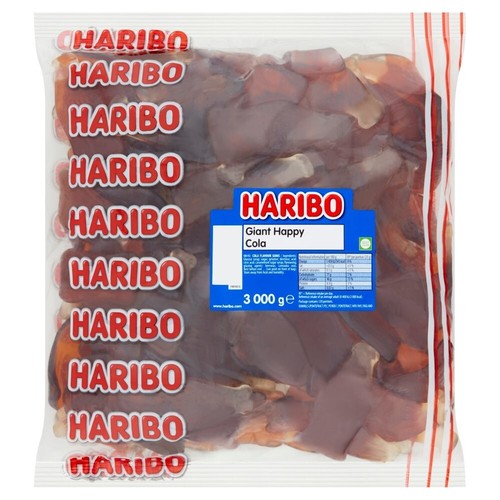 Haribo giant happy cola gummy - haribo,