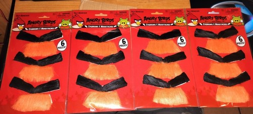 Angry birds eyebrows - birds,