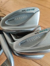 Maruman Sole Success SPSS 3-SW Iron Set. Regular Flex Steel Shaft. Grips In VGC