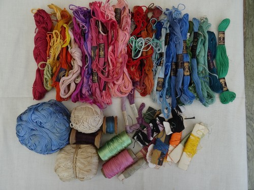 Embroidery silks various - embroidery,