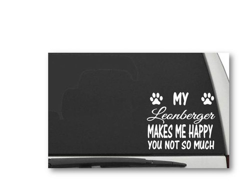Leonberger makes happy - makes, me