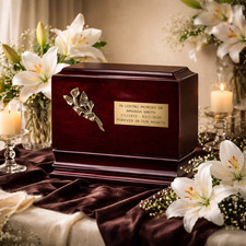 Italian Wooden Cremation Ashes
