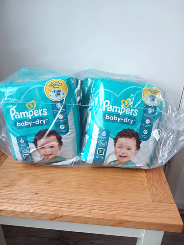 Pampers baby dry - size, 6