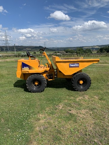 Thwaites tonne 4x4 dumper - thwaites,
