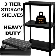 Heavy Duty 3 Tier Plastic