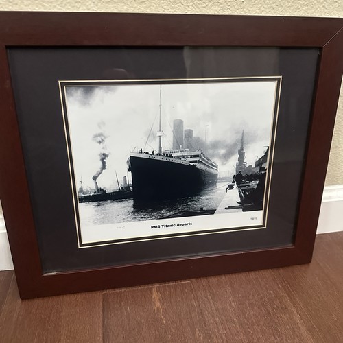 Rms titanic departs print - rms, l/e