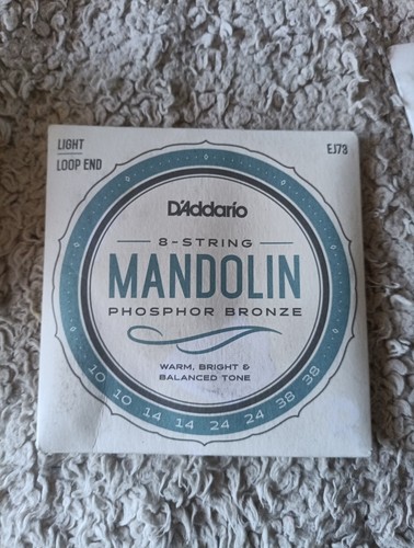 Addario string mandolin - 8-string,