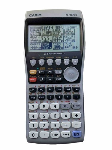 Casio 9860gii advanced - casio,