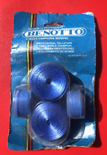 NEW OLD STOCK VINTAGE BENOTTO BLUE HANDLEBAR TAPE & END PLUGS