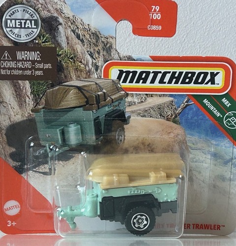 Mbx trailer trawler car model - trailer,