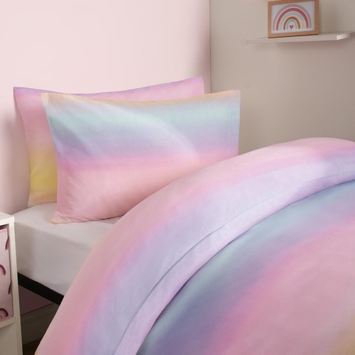Rainbow duvet cover with - cover,