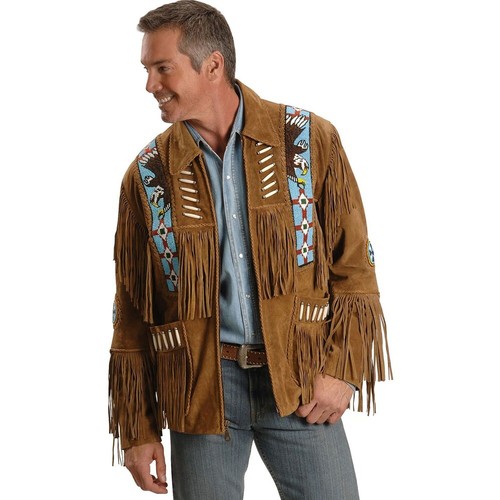 Men eagle fringe western - men's,