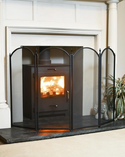 Deluxe large black - deluxe, arched