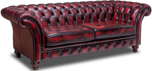 Chesterfield three seater - chesterfield,