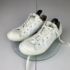 Converse Trainers 2 White Shoes Womens Leather All Star Casual Plimsole Low