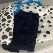 A Bundle Of Assorted Fur Offcuts Suitable For Many Small Craft Projects