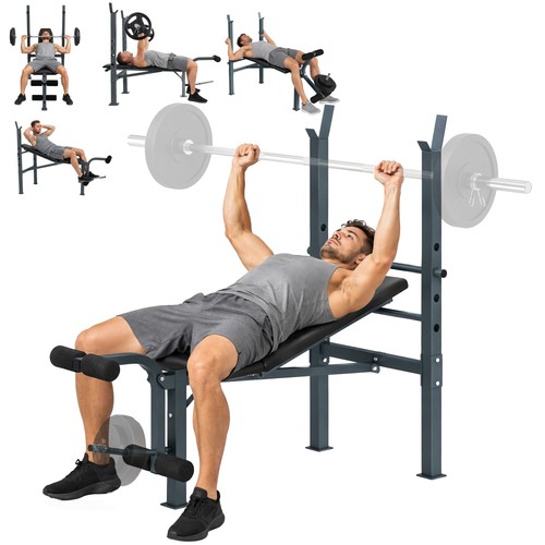 Homcom adjustable multi gym - adjustable,