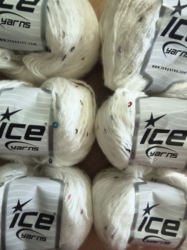 Wool yarn ice - &,