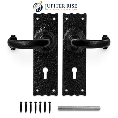 Black antique cast iron - cast, door