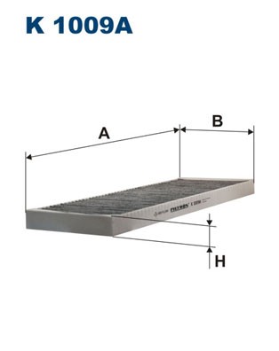 Fits filtron 1009a cabin - fits,