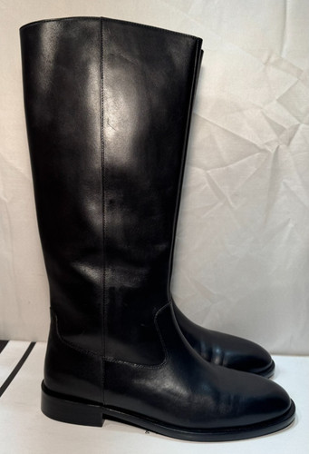John lewis black leather - john,