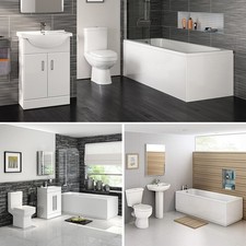 iBathUK Bathroom Suite Set