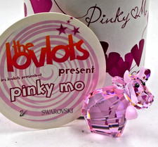 BRAND NEW SWAROVSKI CRYSTAL LOVLOTS PINKY MO 888950 BOXED WITH CERT LTD ED