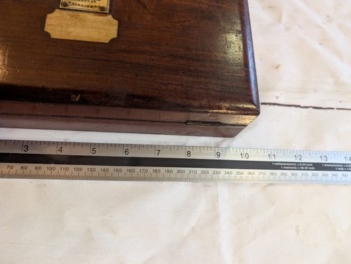 Antique sikes hydrometer set - set, w