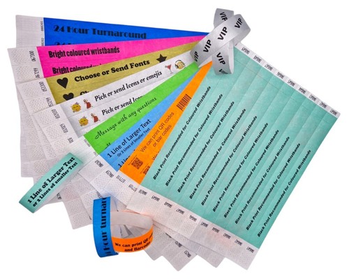 Wristbands custom print add - print,