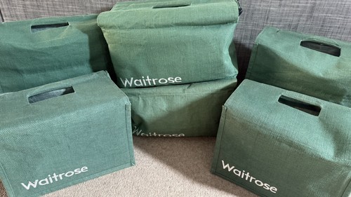 Vintage waitrose jute - , shopping