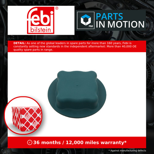 Radiator cap 23633 febi - radiator,