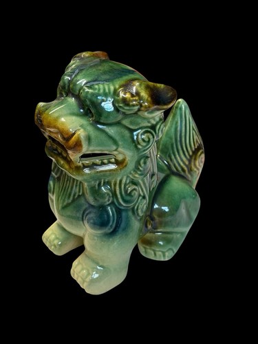 1970s taiwan ceramic foo dog - 1970s,