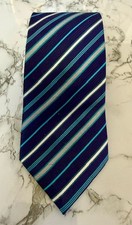 Thomas Nash Neck Tie Silk Blue