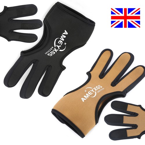 Archery glove shooting - glove, target