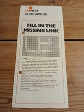 Unipart Vintage Classic Car Sales Leaflet Spare Parts