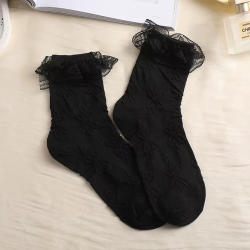 Women lace ruffle - lace,