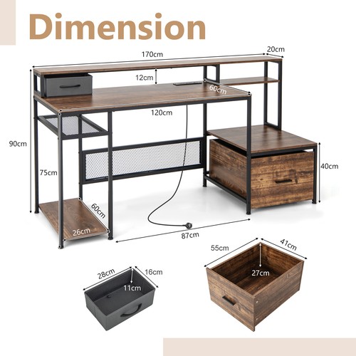 Study writing desk gaming - desk,