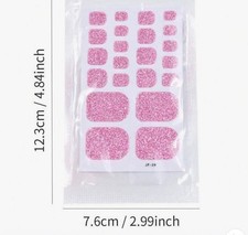 TOE NAIL WRAPS - PEEL OFF AND