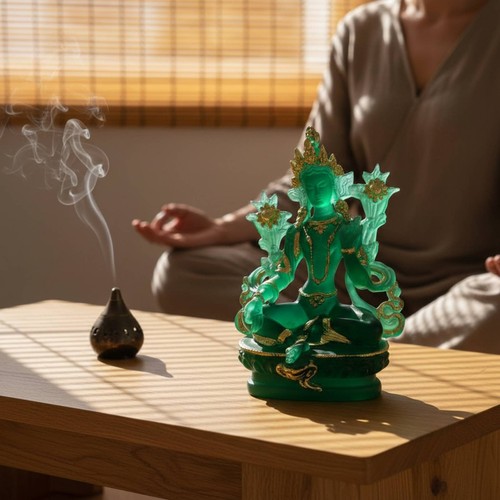 Tibetan green tara - tibetan,