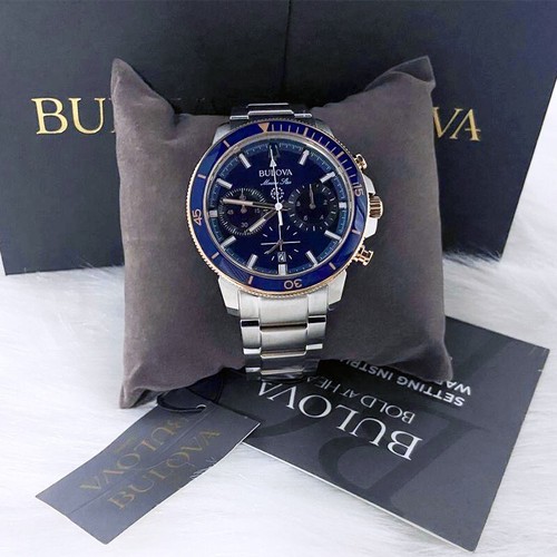Bulova series blue dial - bulova,