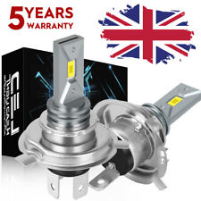 For Isuzu Trooper MK2 MK3 1991-2002 2x H4 CSP LED Headlight Bulb Kit White 6000K