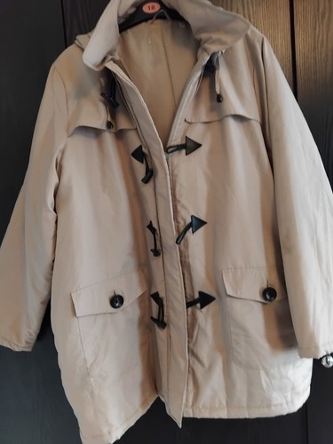 Golden beige hooded - beige,