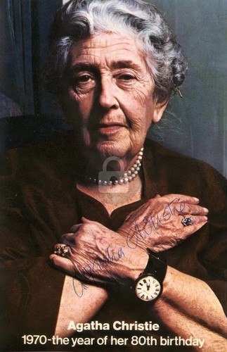 Agatha christie signed - agatha,